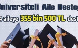 154 üniversiteliye 355 bin liralık destek