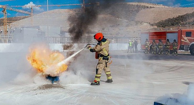 Akkuyu NGS İtfaiye Biriminin 7. Yıldönümü Kutlandı