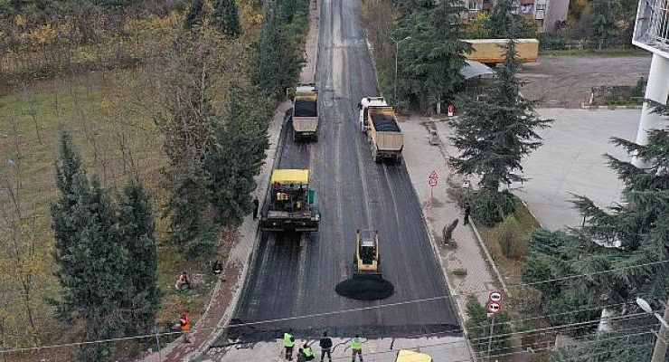 Gebze Dicle Caddesi’nde üstyapı çalışmaları tamamlandı