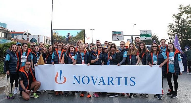 Novartis çalışanları, İstanbul Maratonu’nda Türkiye Eğitim Gönüllüleri Vakfı (TEGV) için koştu