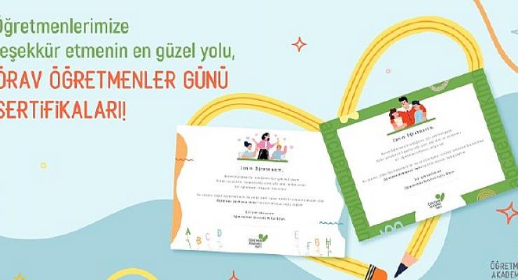 Öğretmenler Günü’nde en anlamlı hediye Öğretmen Akademisi Vakfı’ndan