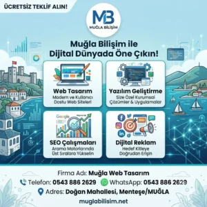 Muğla Web Tasarım | Web Yazılım, SEO ve Reklam Hizmetleri