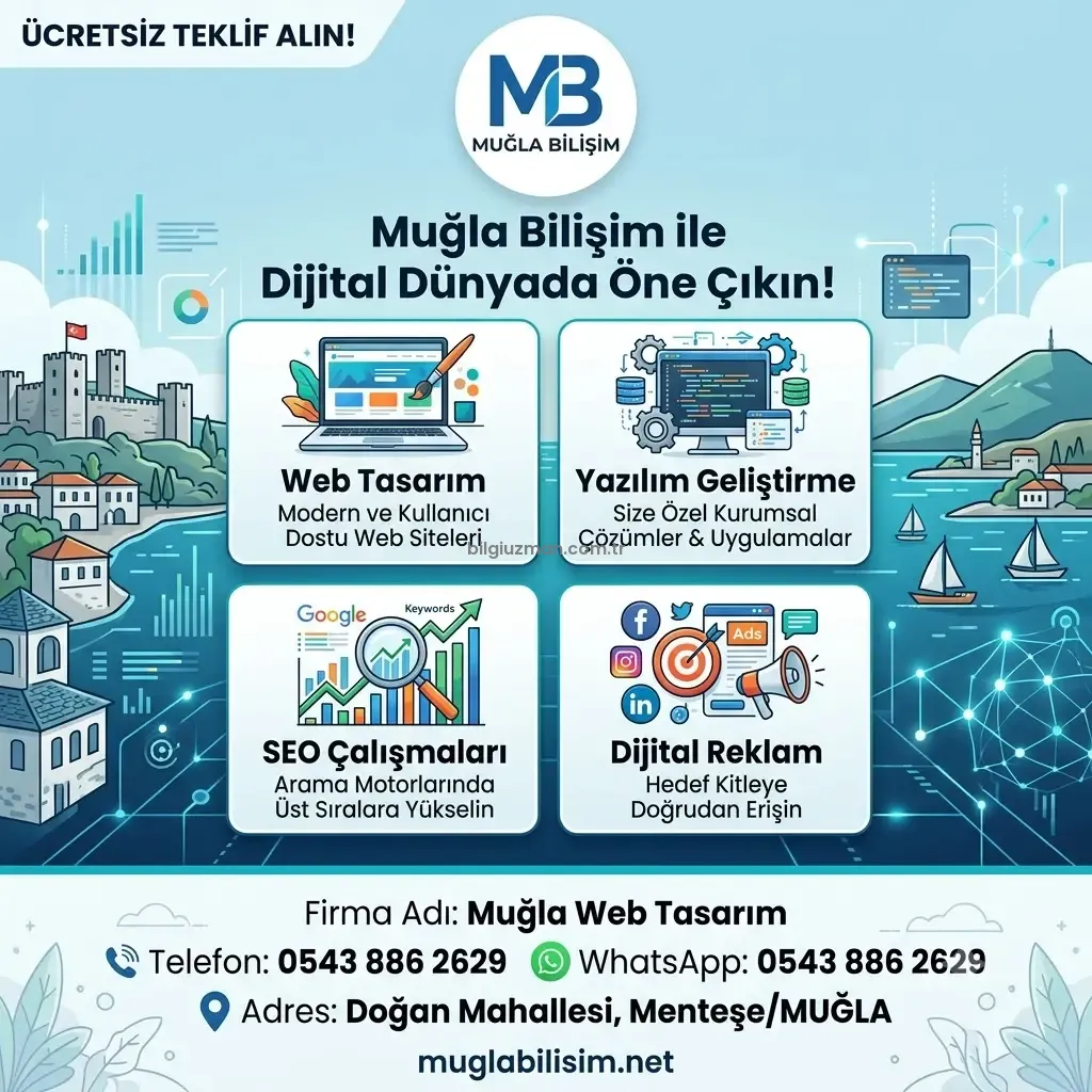 Muğla Web Tasarım | Web Yazılım, SEO ve Reklam Hizmetleri