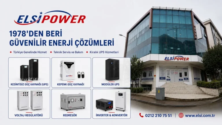 1978’den Beri Güvenilir Enerji Çözümleri: ELSİ Güç Sistemleri