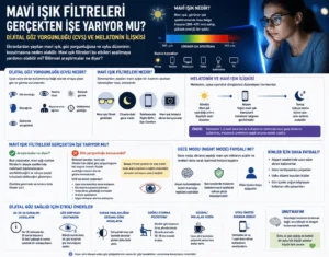 Mavi Işık Filtreleri Gerçekten İşe Yarıyor mu? Göz Yorgunluğu Nedir?