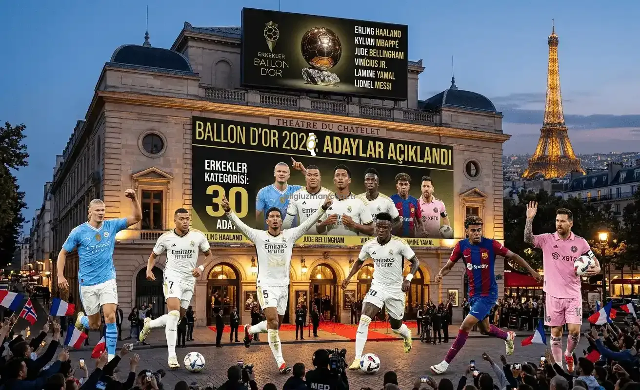 2026 Ballon d’Or Adayları Yayınlandı: Aitana Bonmati Sürprizi